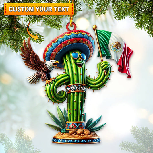 Joycorners Cinco De Mayo Home Decor Christmas Ornament, Personalized Ornament 2D Flat LM2211