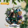 Joycorners Scotland Lover Home Decor Christmas Ornament, Personalized Ornament 2D Flat LM2211