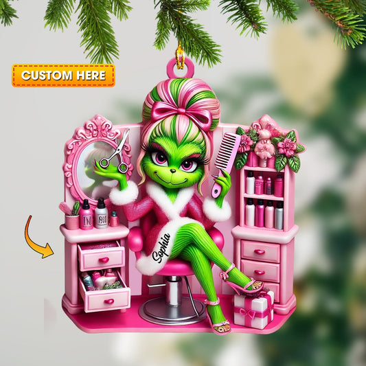 Joycorners Queen Of ELF Home Decor Christmas Ornament, Personalized Ornament 2D Flat LM2211