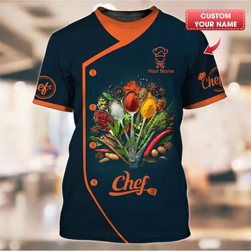 Joycorners Personalized Chef Shirts - Spice Symphony MT2509