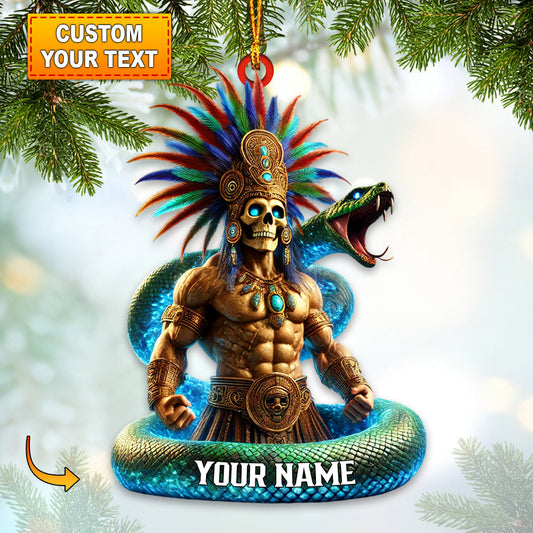 Joycorners The Legend Of Huitzilopochtli Christmas Home Decor Christmas Ornament, Personalized Ornament 2D Flat LM2211