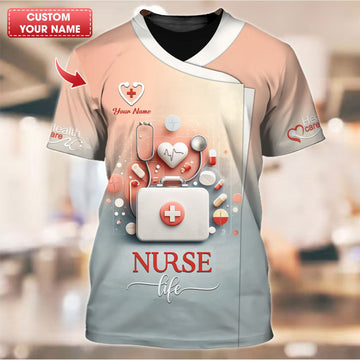 Joycorners Personalized Nurse Shirts - Embrace the Nurse Life with Style MT2509
