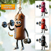 Joycorners A Punching Bag Home Decor Christmas Ornament, Personalized Ornament 2D Flat LM2211