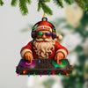Joycorners Santa DJ Christmas, Home Decor, Christmas Ornament, Personalized Ornament 2D Flat LM2111