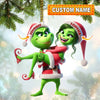 Joycorners Custom Name Couple Christmas Ornament, Lover Christmas Gift3 2D Flat LM2111