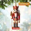 Joycorners Nutcracker Christmas Ornament, Personalized Ornament 2D Flat LM2211