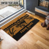 Joycorners Holstein Sunshine Field Custom Farm Name Custom Year Coir Doormat