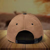 Joycorners Premium Brown Printed Deer Hunting Personalized 3D Hat