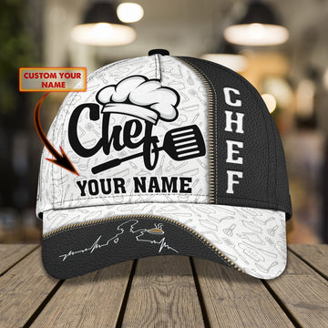 Joycorners Chef 33 Customized Name Cap