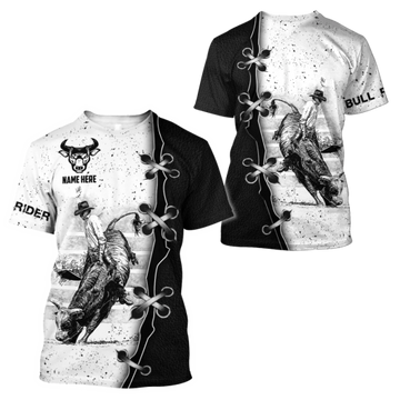 Joycorners Rodeo - Bull Riding Personalized Name Shirts