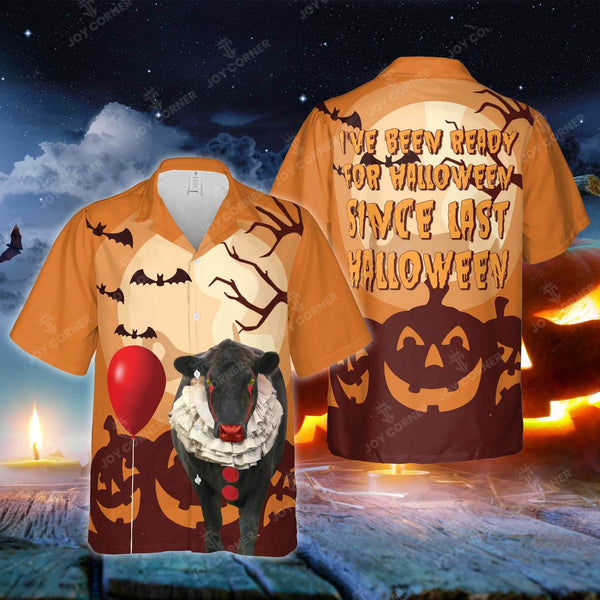 Joycorners Black Angus Has Been Ready For Halloween Hawaiian Shirt