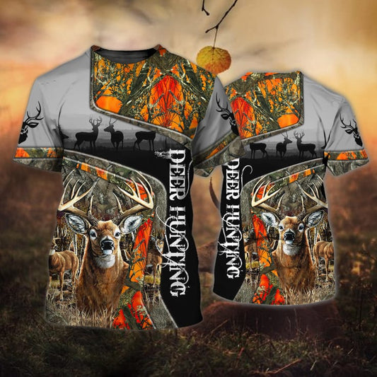 Joycorners Deer Hunting In The Wood All Over Printed 3D Shirts