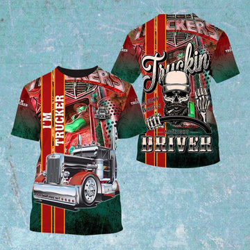 Joycorners Classic 3D Trucker All-Over Print Shirt LM2209