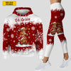 Joycorners Personalized Christmas Highland Cow Hoodie and Leggings LM2811