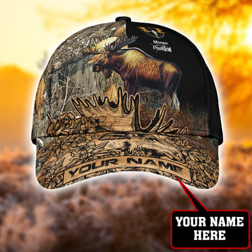 Joycorners Personalized Name Hunting Classic Cap Mouse Hunting