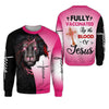 Joycorners Fully Vaccinated By The Blood Of Jesus 3D Shirt