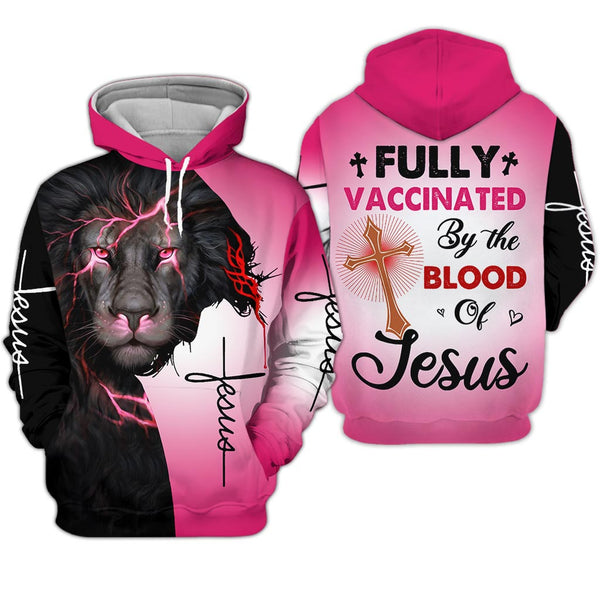 Joycorners Fully Vaccinated By The Blood Of Jesus 3D Shirt