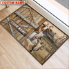 Joycorners Goat Barn Custom Name Doormat