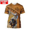 Joycorners Rodeo - Bull Riding Personalized Name Shirts