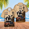 Joycorners Funny Patriotic Cows Beer Pool Float USA 250 3D Hawaiian Shirt (10 Breeds)