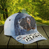 Joycorners Dachshund Jeans Pattern Customized Name And Dog Cap