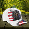Joycorners Dachshund American Star Customized Name And Dog Cap