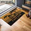 Joycorners Texas Longhorn Little Ranch Custom Farm Name Custom Year Coir Doormat