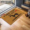 Joycorners Horse Custom Farm Name Custom Year Coir Doormat