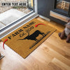 Joycorners Texas Longhorn Custom Farm Name Custom Year Coir Doormat