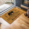 Joycorners Hereford Life Is Better On The Farm Custom Name Coir Doormat