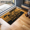 Joycorners Charolais Little Ranch Custom Farm Name Custom Year Coir Doormat