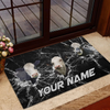 Joycorners Broken Glass Custom Name 3D Doormat (14 Cattle Breeds)