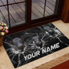 Joycorners Broken Glass Custom Name 3D Doormat (14 Cattle Breeds)