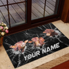 Joycorners Broken Glass Custom Name 3D Doormat (14 Cattle Breeds)