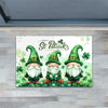 Joycorners St Patrick's Day Gnome Doormat, Green Gnomes Doormat For Home Decor Housewarming Gift, Welcome Mat Gift LM0210