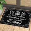 Joycorners Halloween Doormat, Salt From The Earth, Doormat For Home Decor Housewarming Gift, Welcome Mat Gift LM0210