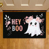 Joycorners Cute Halloween Doormat, Hey Boo, Doormat For Home Decor Housewarming Gift, Welcome Mat Gift LM0210