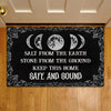 Joycorners Halloween Doormat, Salt From The Earth, Doormat For Home Decor Housewarming Gift, Welcome Mat Gift LM0210