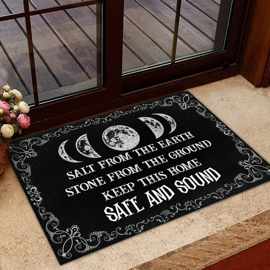 Joycorners Halloween Doormat, Salt From The Earth, Doormat For Home Decor Housewarming Gift, Welcome Mat Gift LM0210