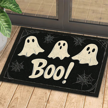 Joycorners Halloween Doormat, Boo, Doormat For Home Decor Housewarming Gift, Welcome Mat Gift LM0210
