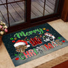 Joycorners Christmas Dog Paws Doormat, Merry Christmas Doormat For Home Decor Housewarming Gift, Welcome Mat Gift For Dog Lovers LM0210