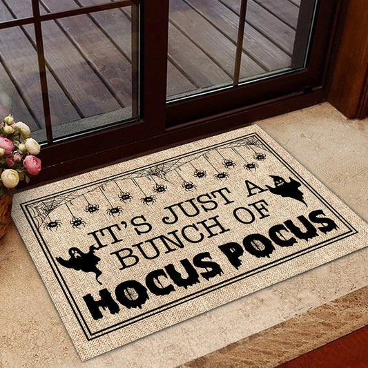 Joycorners Funny Halloween Doormat, It's Just A Hocus Pocus, Doormat For Home Decor Housewarming Gift, Welcome Mat Gift LM0210