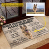 Joycorners Personalized Funny Dog Doormat, Please Remember, Doormat For Home Decor Housewarming Gift, Welcome Mat Gift For Dog Lovers LM0210