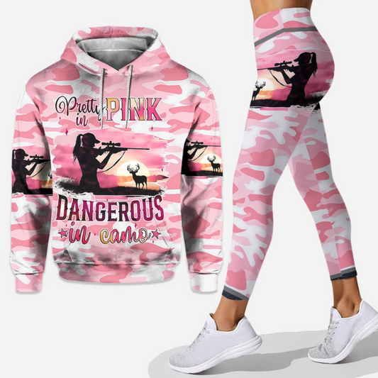 Joycorners Beautiful Huntress – Personalized Country Hoodie and Leggings LM2811