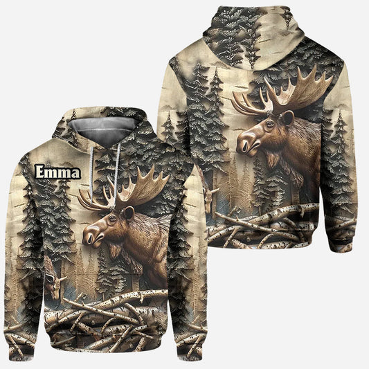 Joycorners Love Hunting - Personalized Hunting Hoodie and Leggings 2 LM2811