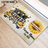 Joycorners Personalized Farm Sweet Farm Custom Cow Truck Doormat(10 Cattle Breeds)