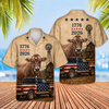 Joycorners Funny Patriotic Cows Beer Pool Float USA 250 3D Hawaiian Shirt (10 Breeds)