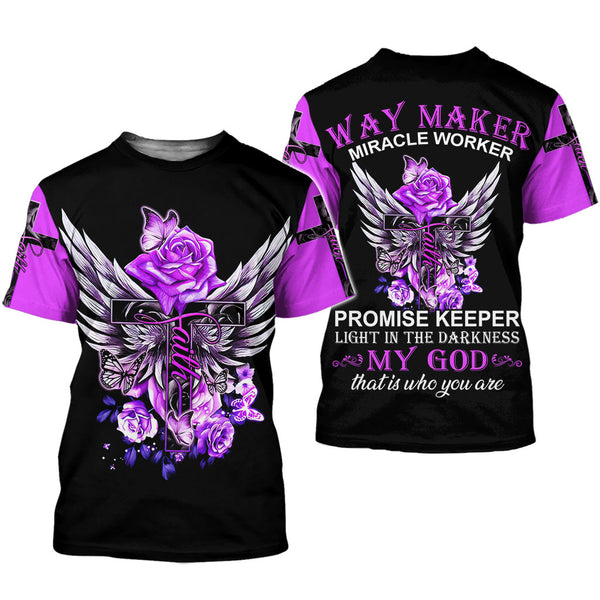 Joycorners Faith Hope Love Jesus Gift 3D Shirt