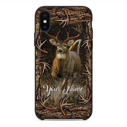 Joycorners Deer Hunting Personalized Name Phone Case LM1012