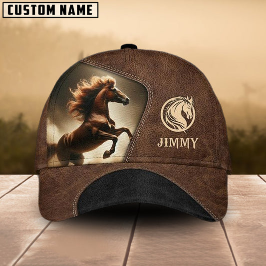 Joycorners Horse Lovers Customized Name Cap